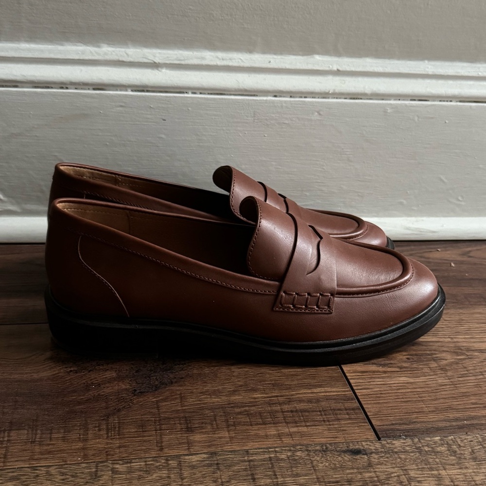 Madewell | Vernon brown leather loafers - Picture 5 of 6